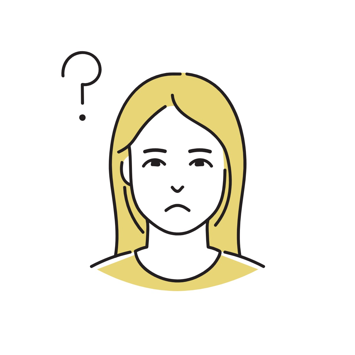 悩む保育士さん